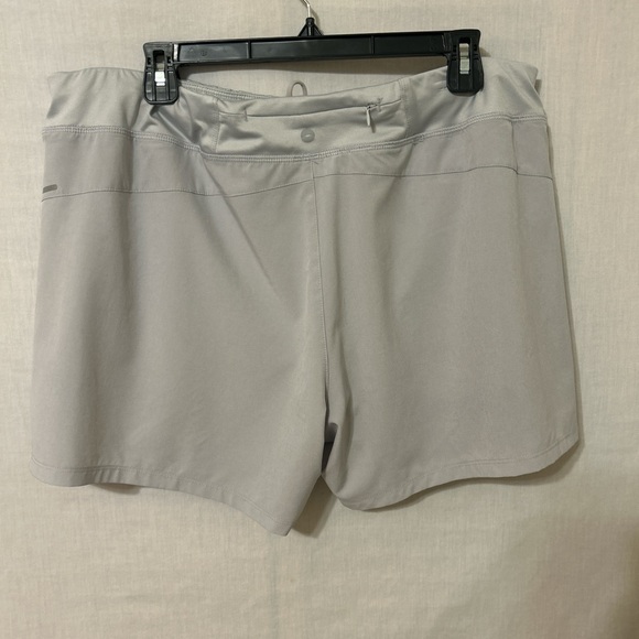 Avia Gray Athletic Shorts Lightweight Elastic Waist - Picture 4 of 6